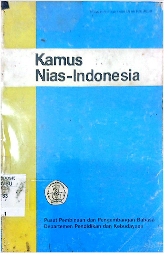 Kamus Nias -Indonesia