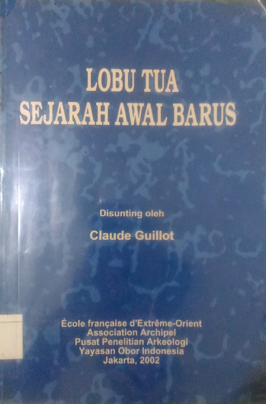Lobu Tua Sejarah Awal Barus